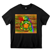 Black st patricks gnomes rainbow Heavy Core Tee - Artiststas
