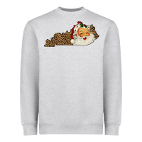 Heather Grey Kentucky Santa Heavyweight Sweatshirt - Bettercallsaul