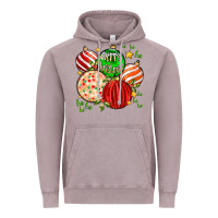 Vintage Zinc merry christmas tree ball Vintage Hoodie - MaliasSmallBusiness