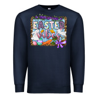 Navy Easter vibes Premium Sweatshirt - OliviaCreatesArt