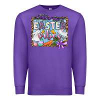 Purple Easter vibes Premium Sweatshirt - OliviaCreatesArt
