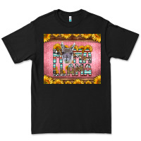 Black mama llama sunflowers Premium Tee - LillyAllenDesigns