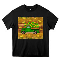 Black St Patricks day truck Heavy Core Tee - Artiststas