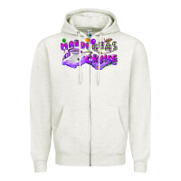 Oatmeal Heather mardi gras cruise Zipper Hoodie - CowGirlArtShop
