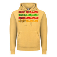 Vintage Mustard holiday spirit hohoho bright merry Vintage Hoodie - MaliasSmallBusiness
