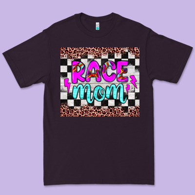 Race Mom Premium Tee Designed By Jahusdesignshop