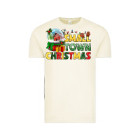 Vintage Arctic Small town Christmas Vintage Tee - NancyCooperArtShop