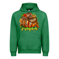Emerald Hello Pumpkin Urban Hoodie - CowhideDigitalArt