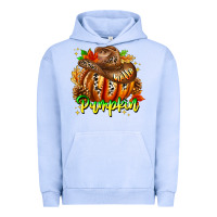 Pigment Grape Ice Hello Pumpkin Urban Hoodie - CowhideDigitalArt