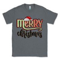 Charcoal Heather merry christmas Classic Tee - MaliasSmallBusiness