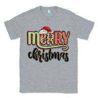 Heather Grey merry christmas Classic Tee - MaliasSmallBusiness