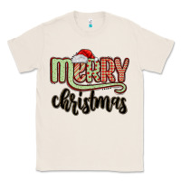 Natural merry christmas Classic Tee - MaliasSmallBusiness