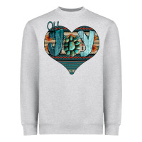 Heather Grey Joy Christmas Heavyweight Sweatshirt - Bettercallsaul