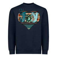 Navy Joy Christmas Heavyweight Sweatshirt - Bettercallsaul