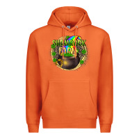Carrot St. Patrick's Shamrock farm Premium Hoodie - CowGirlArtShop