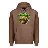 Chestnut St. Patrick's Shamrock farm Premium Hoodie - CowGirlArtShop