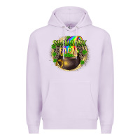 Lilac St. Patrick's Shamrock farm Premium Hoodie - CowGirlArtShop