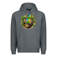 Rock St. Patrick's Shamrock farm Premium Hoodie - CowGirlArtShop