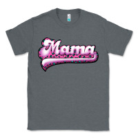 Charcoal Heather Mama Leopard Classic Tee - RanaPortraitStore