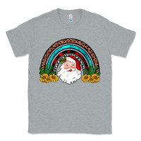 Heather Grey santa rainbow Classic Tee - JahusDesignShop