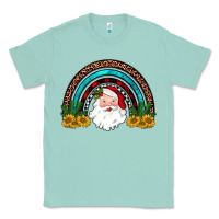 Seafoam santa rainbow Classic Tee - JahusDesignShop