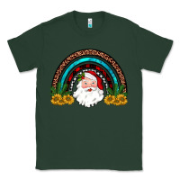 Sports Green santa rainbow Classic Tee - JahusDesignShop