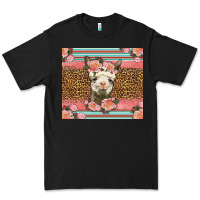 Black llama and roses glitter Premium Tee - LillyAllenDesigns