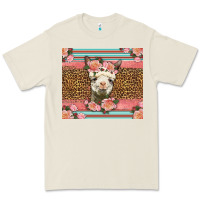 Bone llama and roses glitter Premium Tee - LillyAllenDesigns