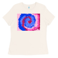 Bone tie dye background colourful leopard 3200x2400 Ladies Tee - AdoDesignShop