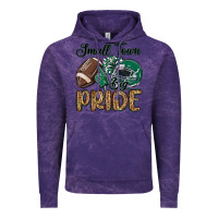 Cloud Purple small town big pride green Vintage Hoodie - MaliasSmallBusiness