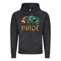 Vintage Black small town big pride green Vintage Hoodie - MaliasSmallBusiness