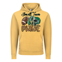 Vintage Mustard small town big pride green Vintage Hoodie - MaliasSmallBusiness