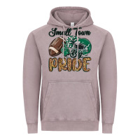 Vintage Zinc small town big pride green Vintage Hoodie - MaliasSmallBusiness