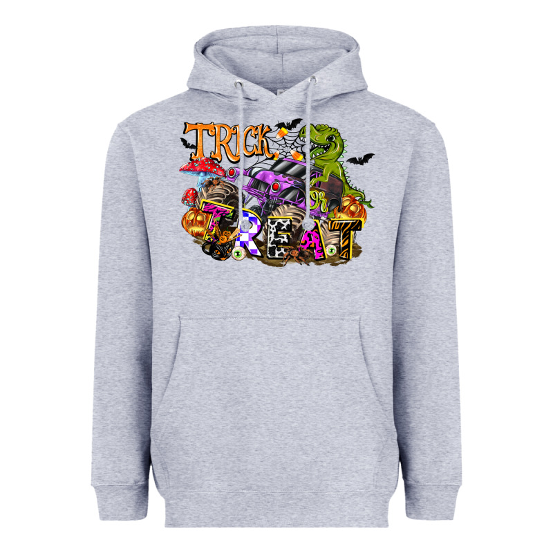 Trick Rawr Treat Heavyweight Hoodie by FaDigitalArtStudio | Teevron