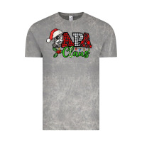 Cloud Rock Papa Claus with christmas lights and mistletoe Vintage Tee - NancyCooperArtShop