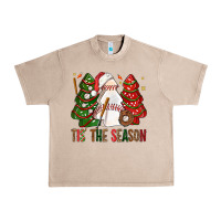 French Oak tis' the season baseball christmas cakes bbs Urban Heavy Tee - BundleAndBundleShop