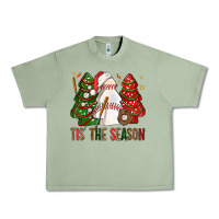 Oil Green tis' the season baseball christmas cakes bbs Urban Heavy Tee - BundleAndBundleShop