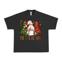 Pigment Black tis' the season baseball christmas cakes bbs Urban Heavy Tee - BundleAndBundleShop