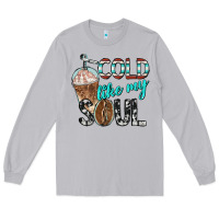 Moon Dust cold like my soul with coffee Long Sleeve Tee - BarkalooDesign