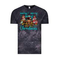 Cloud Black merry christmas Vintage Tee - JahusDesignShop