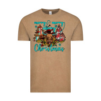 Vintage Coffee merry christmas Vintage Tee - JahusDesignShop