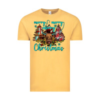 Vintage Mustard merry christmas Vintage Tee - JahusDesignShop