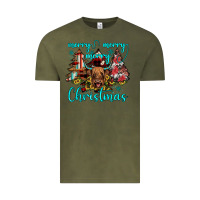 Vintage Olive merry christmas Vintage Tee - JahusDesignShop