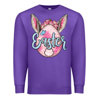 Purple Easter egg Premium Sweatshirt - OliviaCreatesArt