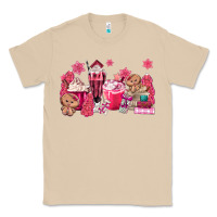 Mushroom pink gingerbread coffee Classic Tee - MaliasSmallBusiness