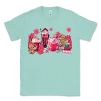 Seafoam pink gingerbread coffee Classic Tee - MaliasSmallBusiness
