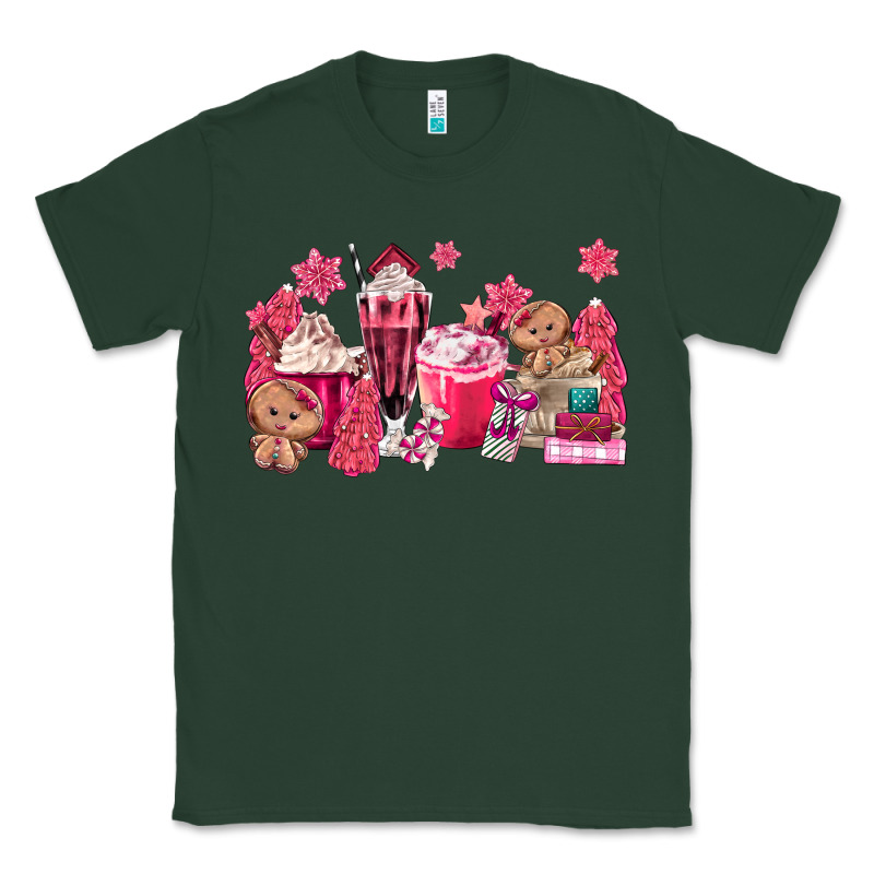 Pink Gingerbread Coffee Classic Tee by MaliasSmallBusiness | Teevron