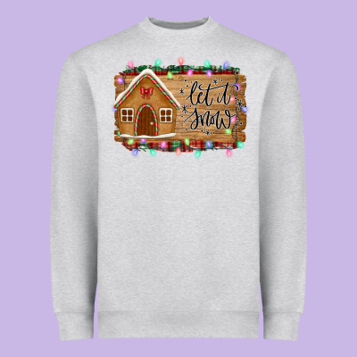 Let It Snow Heavyweight Sweatshirt Designed By Bettercallsaul