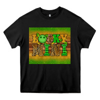 Black st patricks day lucky mini Heavy Core Tee - Artiststas