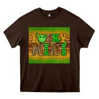 Chocolate Brown st patricks day lucky mini Heavy Core Tee - Artiststas